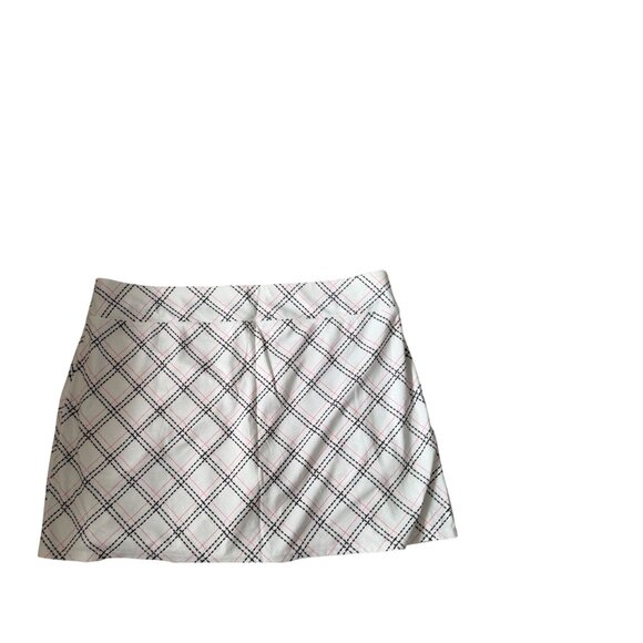 CORAL BAY Plaid Golf Tennis Pickleball Active Skort Size XL Petite - Picture 7 of 8